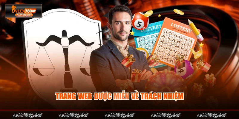 Trang web được miễn về trách nhiệm